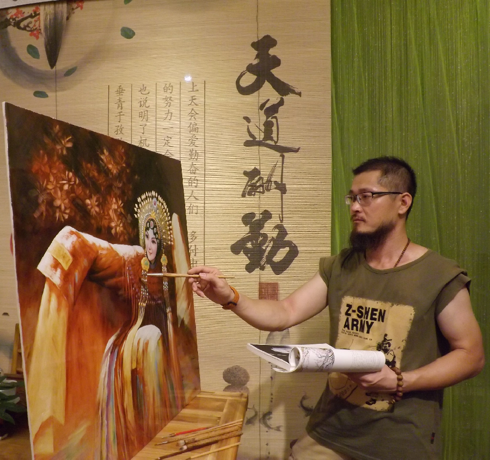 盧海勇（國瓷紅葉畫院研究員）